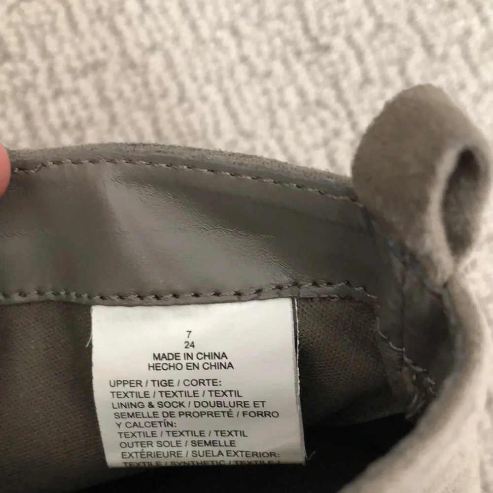Light Gray Ankle Boots - Picture 7 of 7